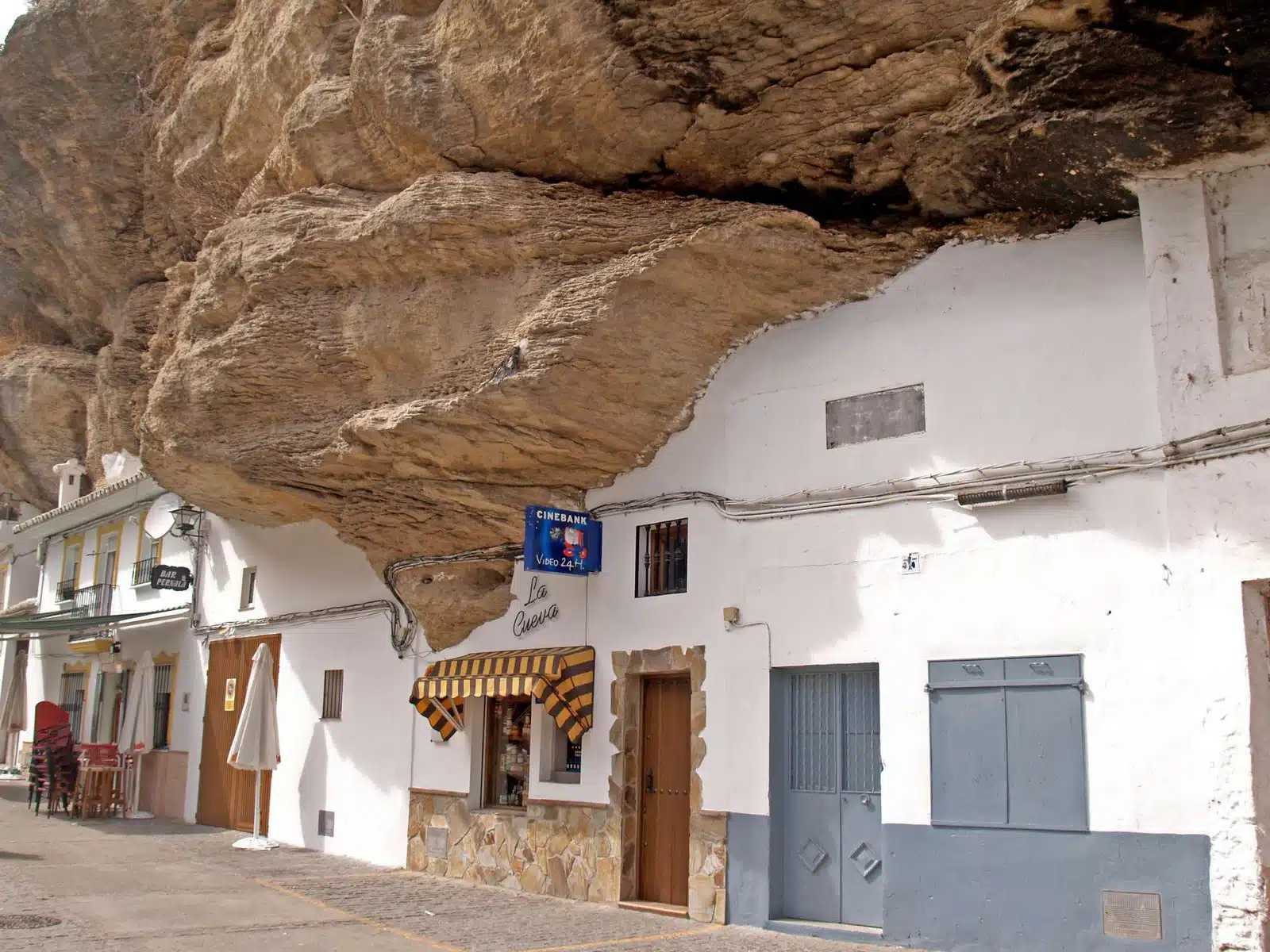 Architecture of Setenil de Las Bodegas