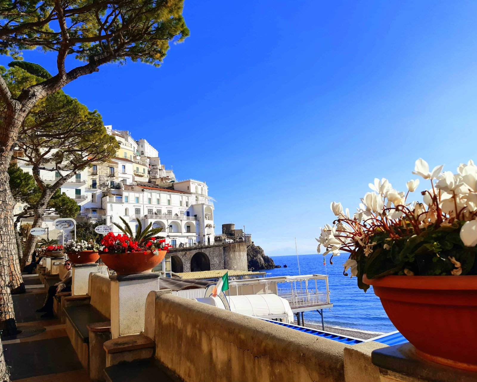 Look of Amalfi Coast map
