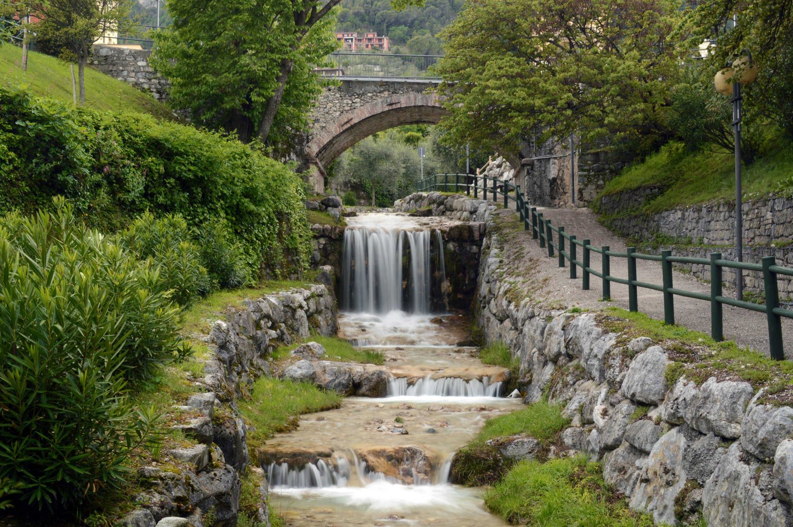 Limone sul Garda Waterfall