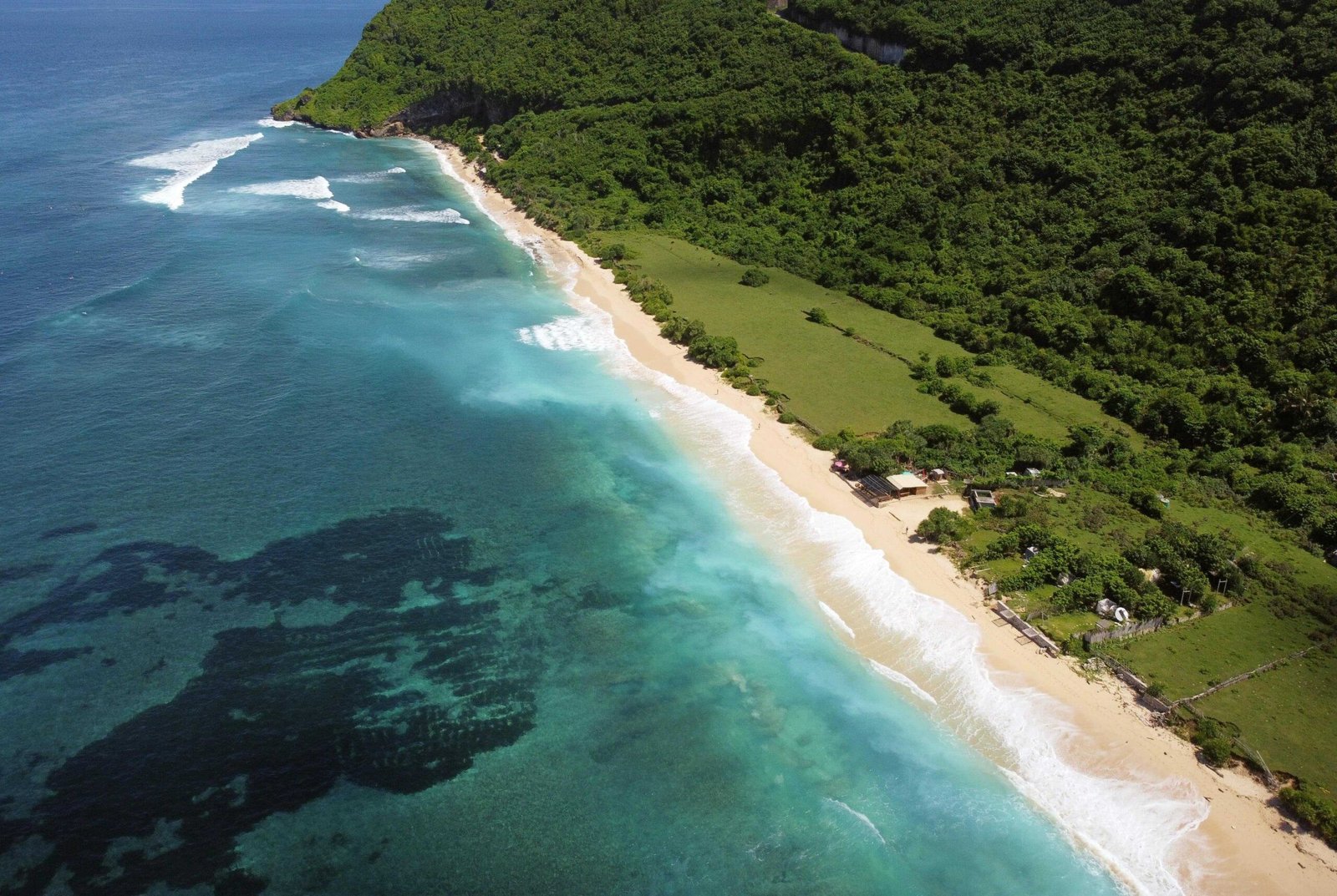 Nyang Nyang Beach from the sky