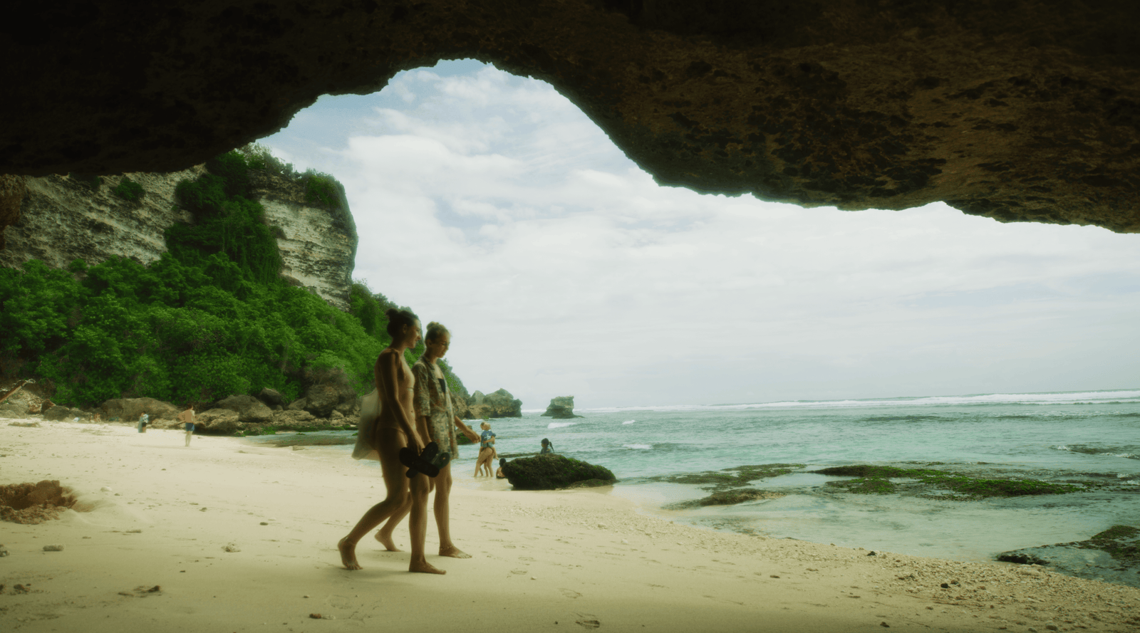 Exploring Suluban Beach