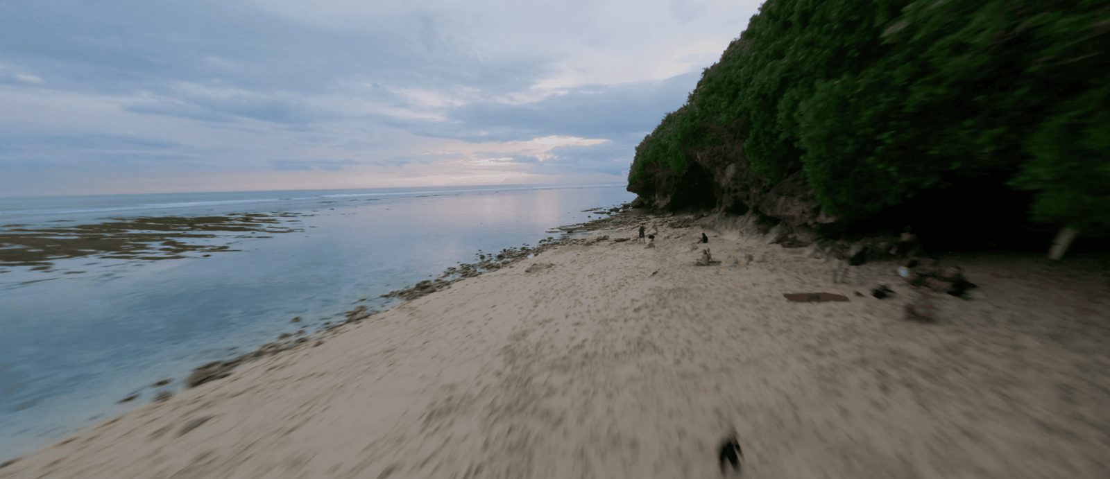 Green Bowl Beach in Uluwatu, Bali Indonesia