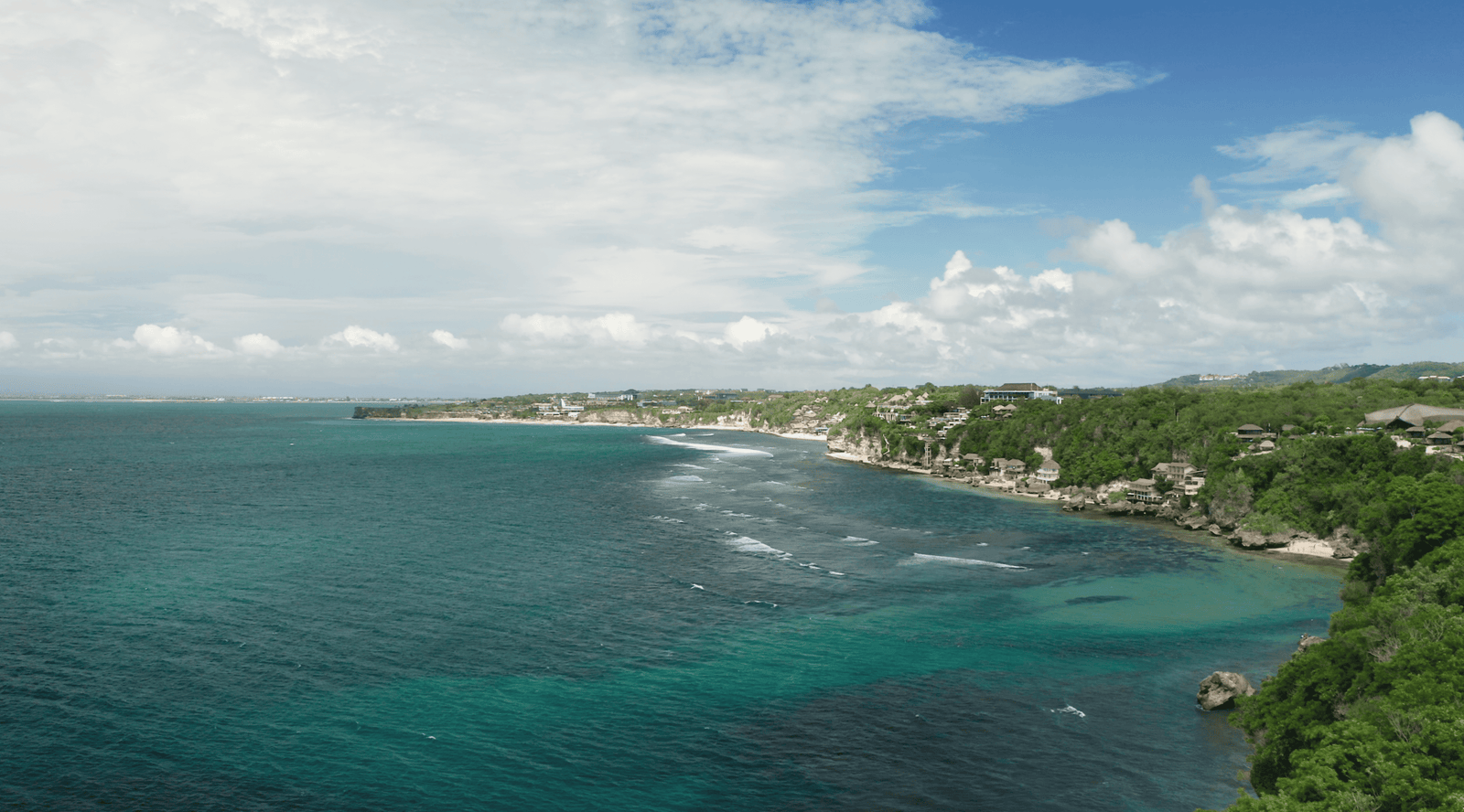View of Padang Padang