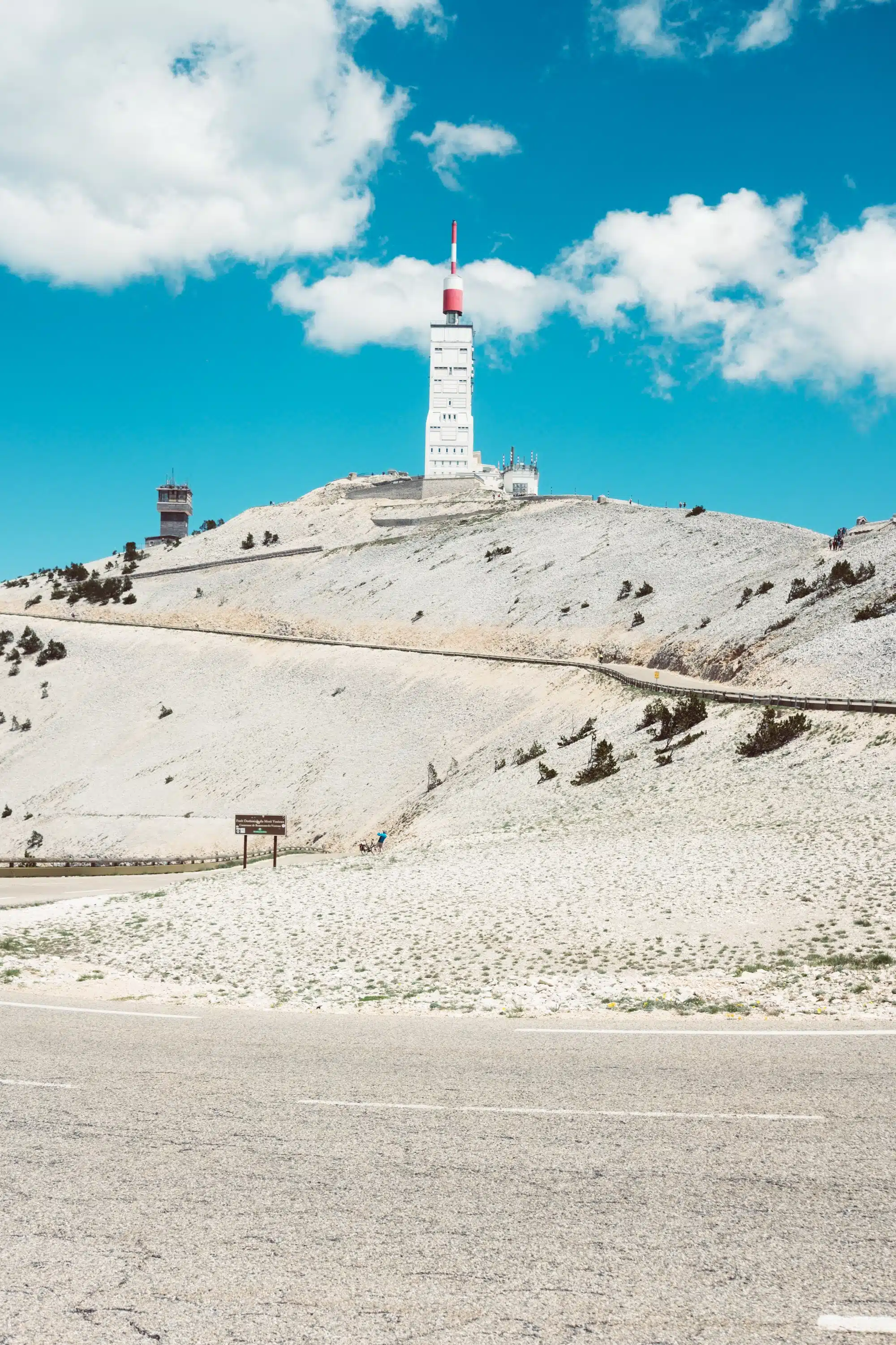 Mont Ventoux road to the summit