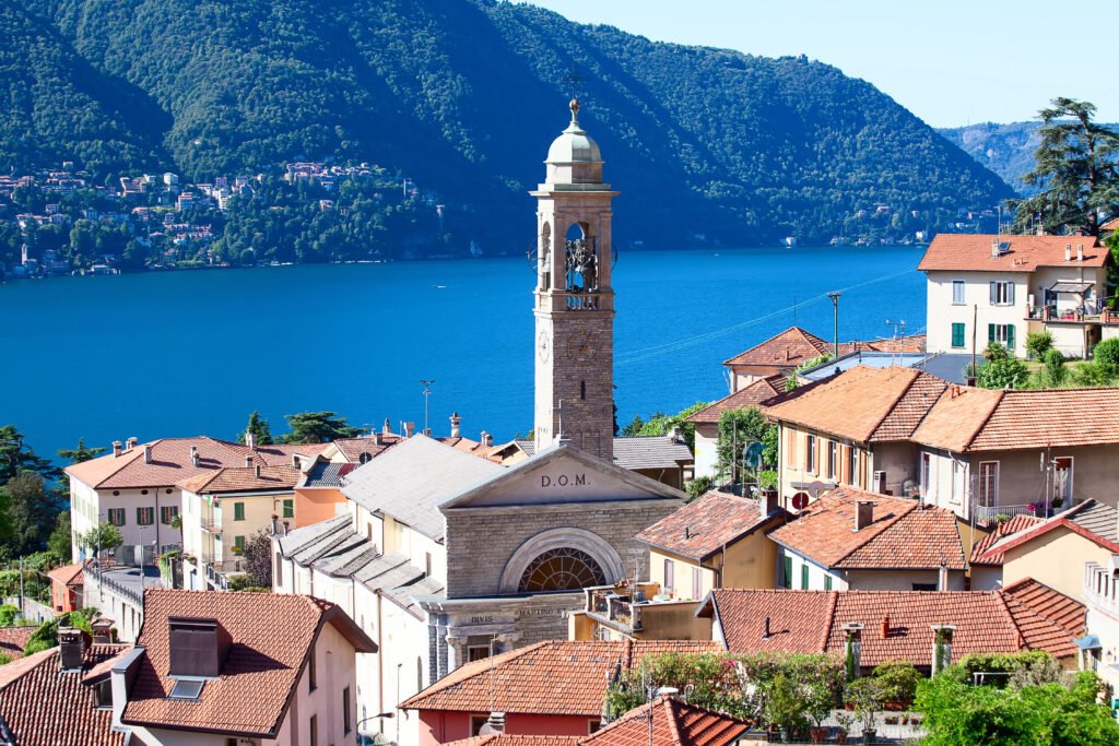Map of Lake Como (Best Towns, Hotels & How to Plan Your Trip) 21 Cernobbio village overlooking map of lake como