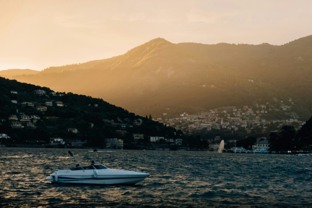 Map of Lake Como (Best Towns, Hotels & How to Plan Your Trip) 5 Sunset boat trip on Lake Como