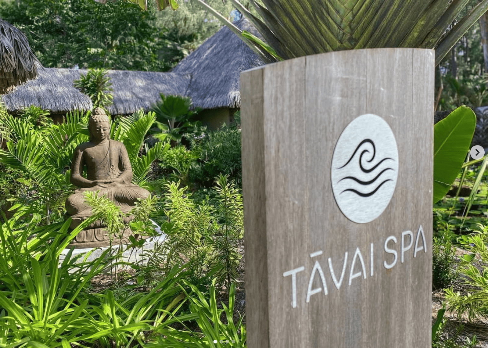tavai Spa at Tahaa Island. 