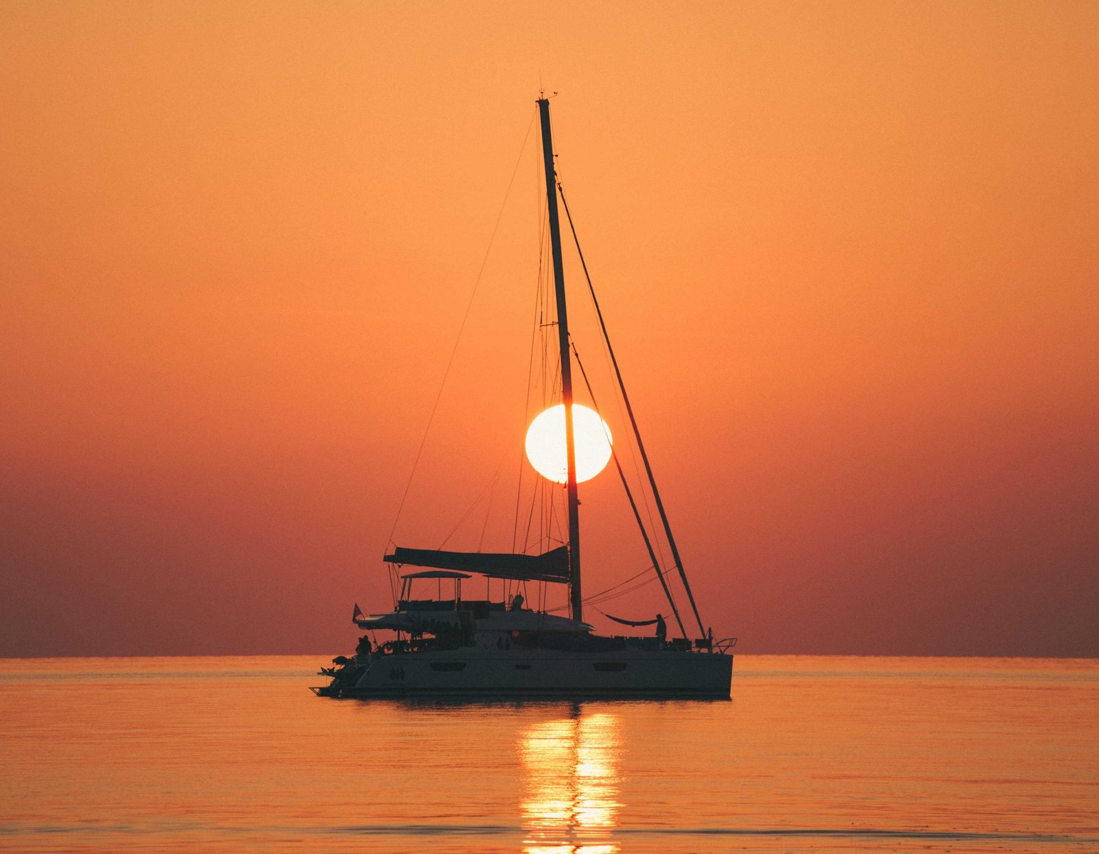 Sunset catamaran tour