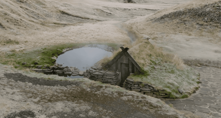 Hrunalaug Hot Spring