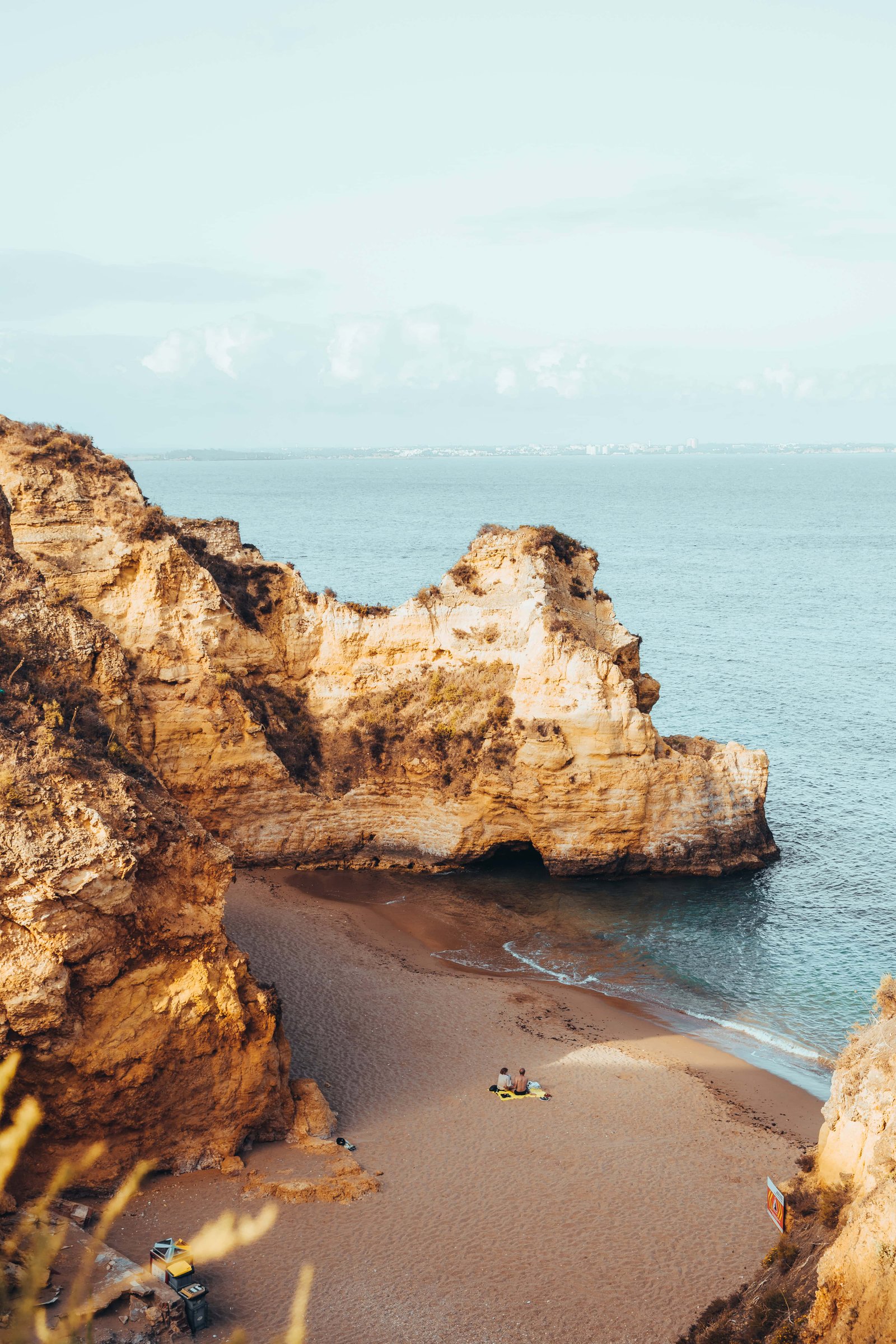 How To Visit Dona Ana Beach (Full Guide for 2026) 3 Coastal Beach view around Praia de Dona Ana in Lagos, Algarve, Portugal . High quality photo