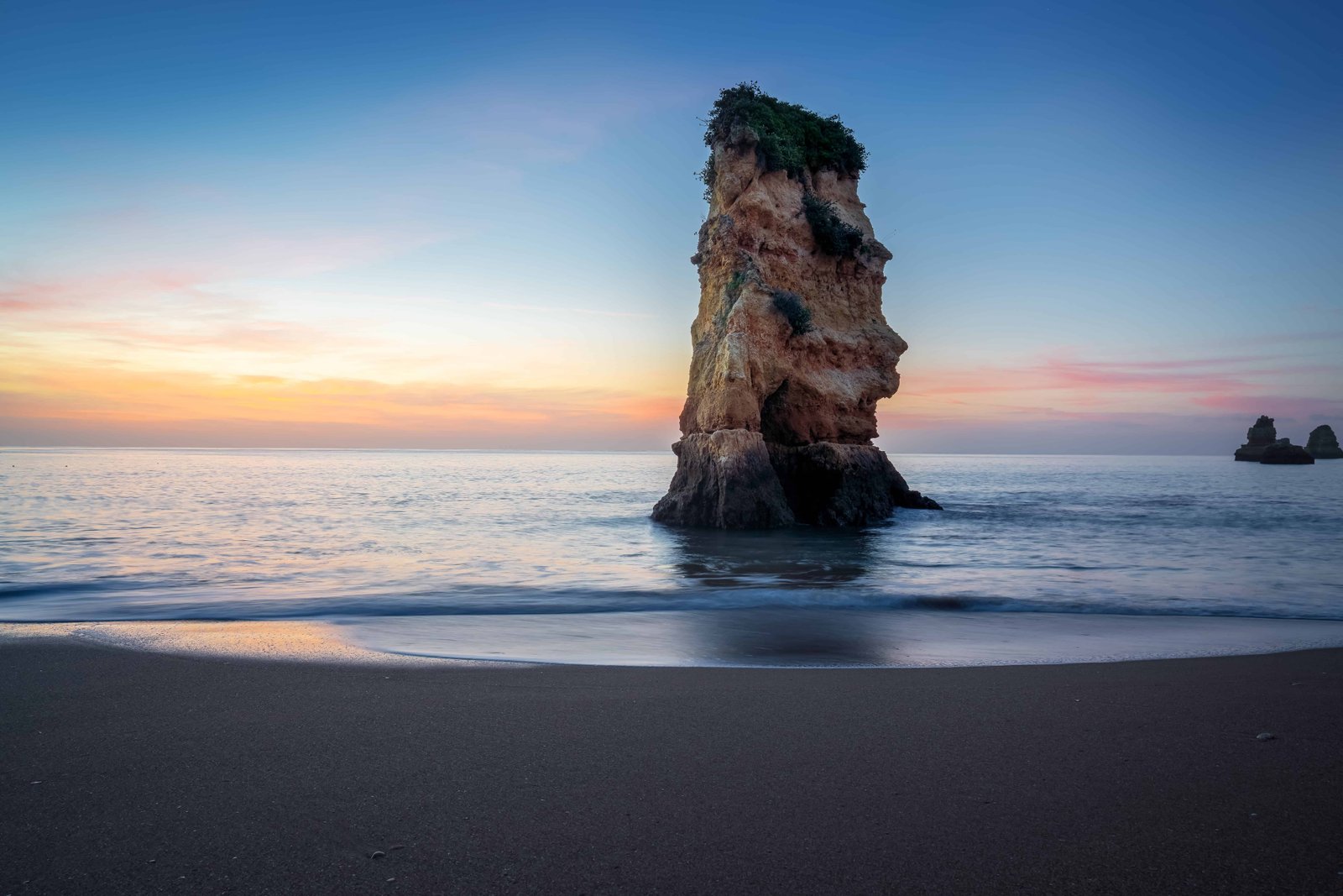 How To Visit Dona Ana Beach (Full Guide for 2026) 2 Sunrise at Praia Dona Ana Beach - Lagos, Algarve, Portugal