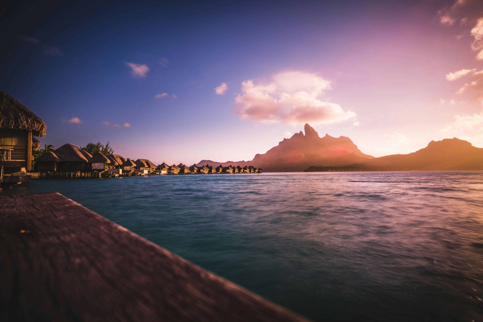 Bora Bora sunset