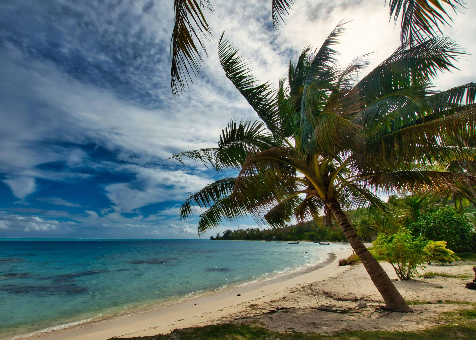 Beach in French Polynesia