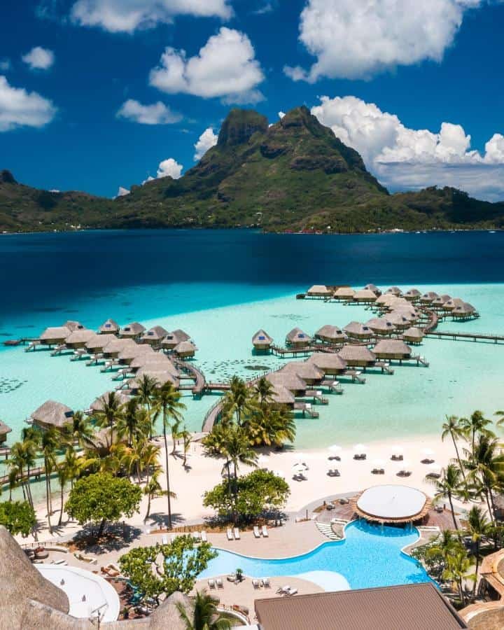 Le Bora Bora by Pearl Resorts is one of the best Bora Bora honeymoon resorts
