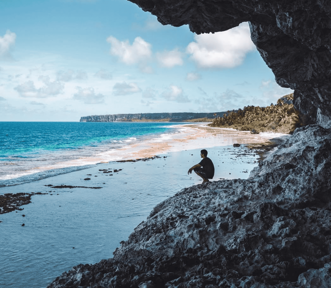 Beaches in makatea