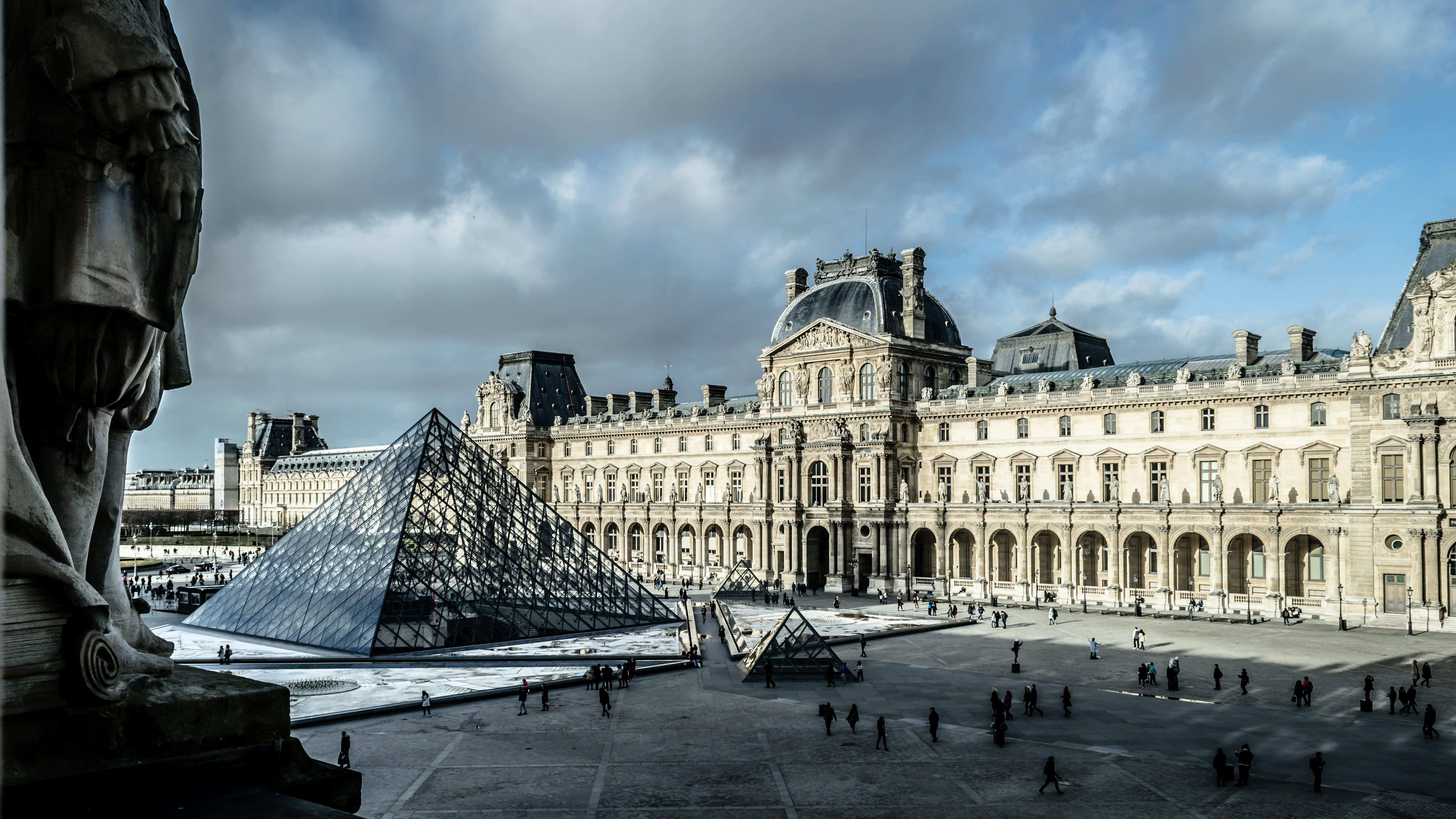 2 Days in Paris Itinerary: Top Activities With Map 7 Louvre Museum from the ground