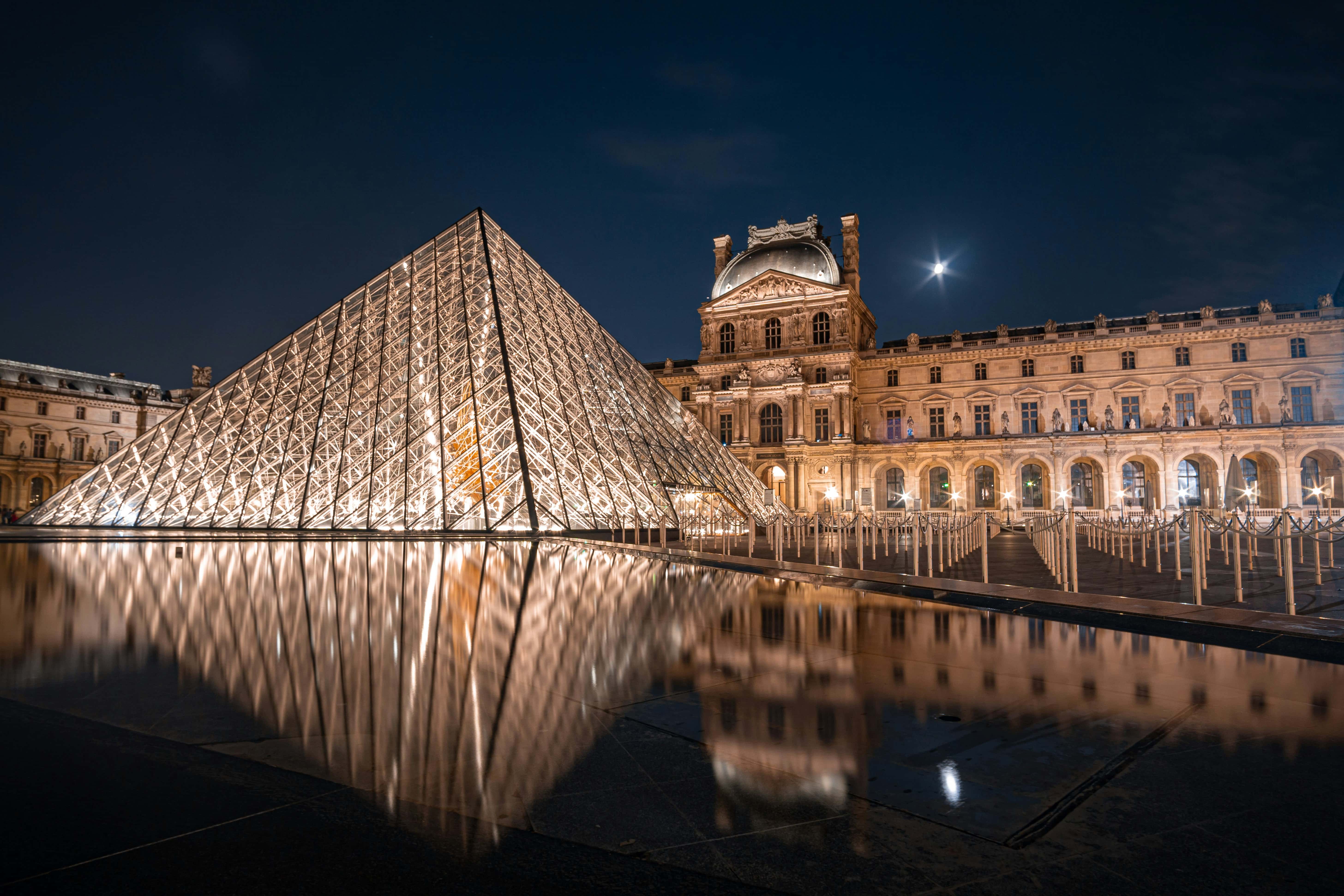 2 Days in Paris Itinerary: Top Activities With Map 9 Louvre by night