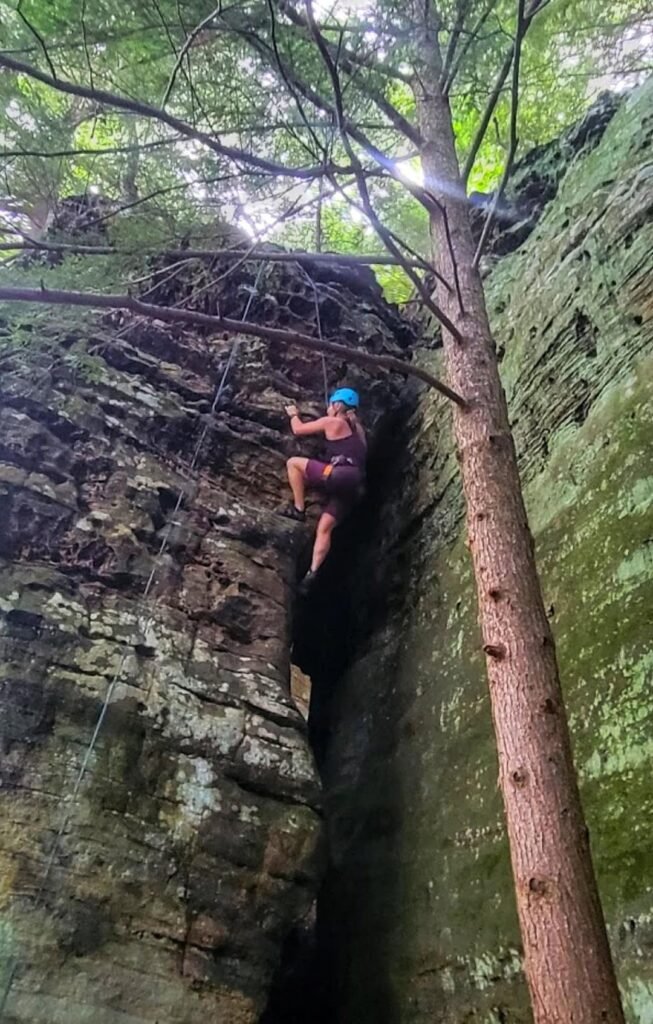 Hick Rock Adventures tours in the hocking hills
