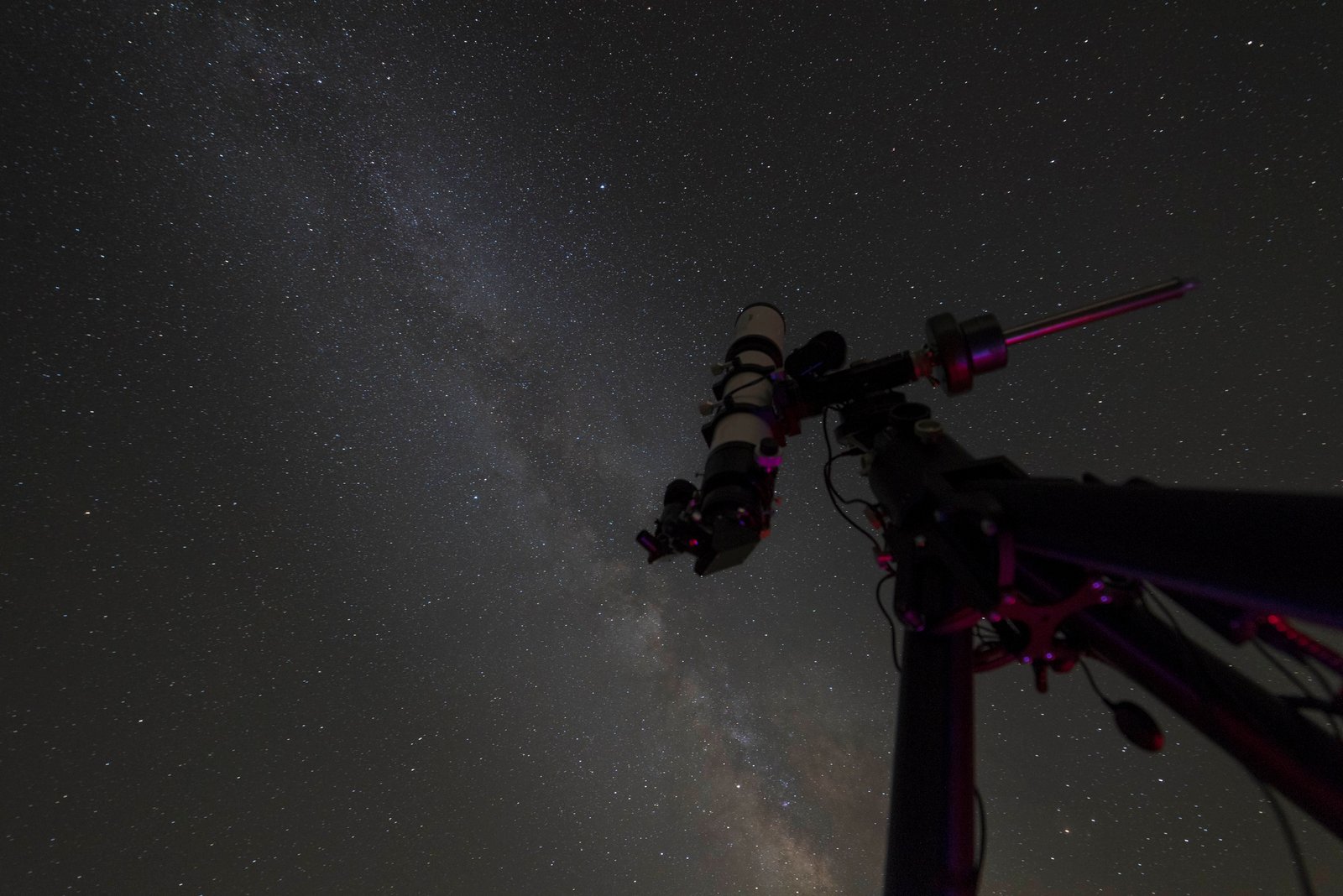 Andromeda Galaxy seen from the John Glenn Astronomy Park