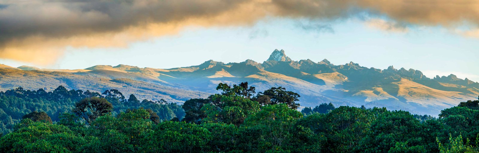 Climbing Mount Kenya looks dauting