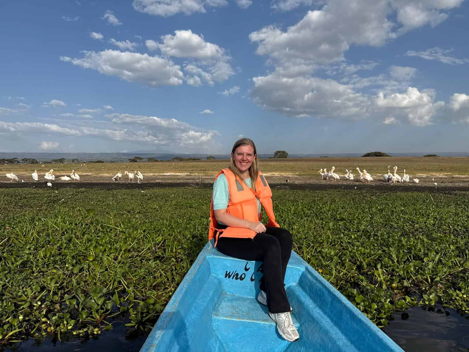 Boat ride lake naivasha