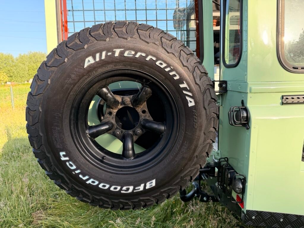 Defender swing away spare wheel carrier review: worth it for overland travel?