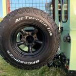 Britpart swing away spare wheel carrier